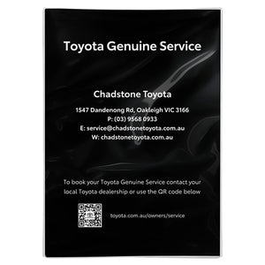 Toyota Logbook Cover